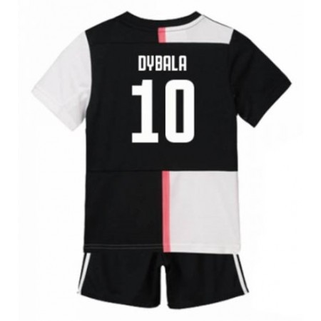 Fotballdrakt Juventus Paulo Dybala 10 Barn Hjemmetrøye 2019-2020 Kortermet